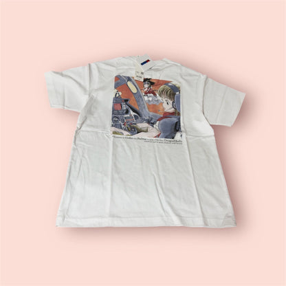 DRAGON BALL Uniqlo UT graphic 2025 T-shirt regular Goku Bulma White L JAPAN