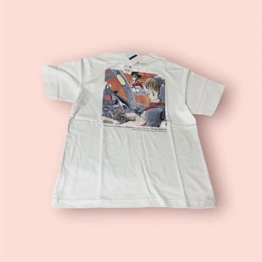 DRAGON BALL Uniqlo UT graphic 2025 T-shirt regular Goku Bulma White L JAPAN