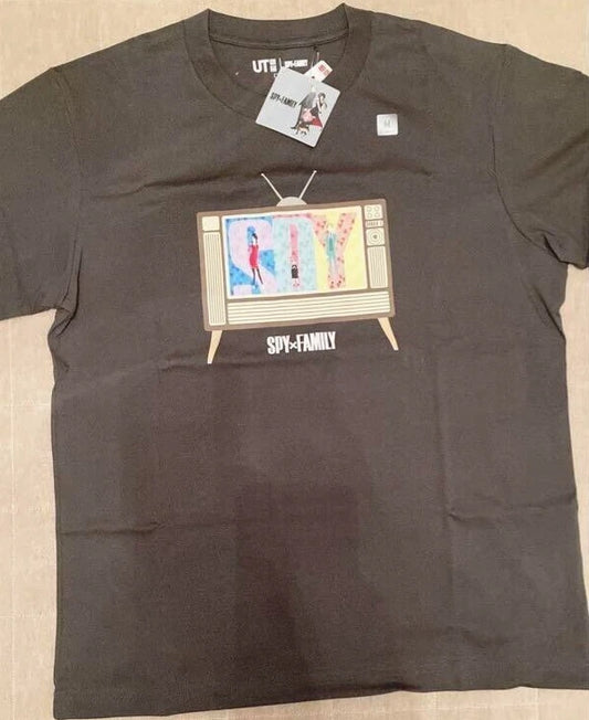 SPY X FAMILY Uniqlo UT 2nd Ed. Adult T-shirt Anya Roid Yoru L (US M) size JAPAN