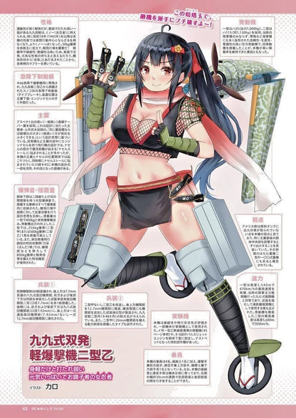 MC☆Akushizu May 2022 issue Japanese Army Air Corps main plane JAPAN