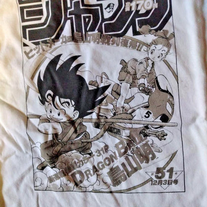 UNIQLO DRAGON BALL T-shirt M Size JUMP 50th Anniversary Akira Toriyama JAPAN
