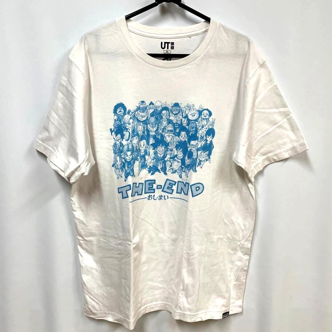 UNIQLO The END DRAGON BALL T-shirt XL JUMP 50th Anniversary Akira Toriyama JAPAN
