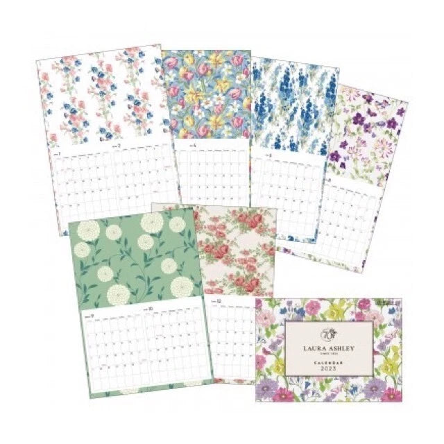InRed January 2023 issue with multi-organization pouch & Laura Ashley calendar