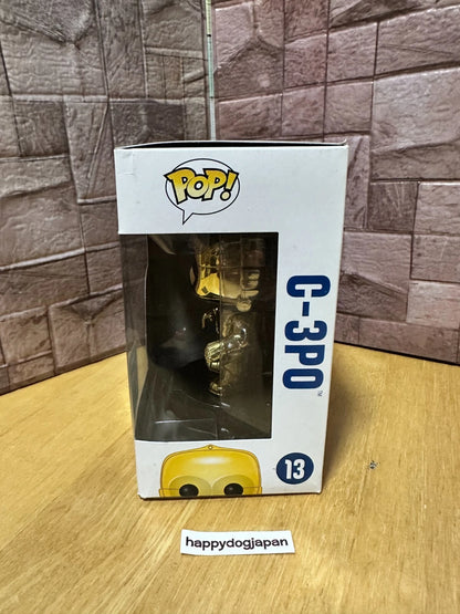 Funko Pop Star Wars Metallic Chrome C-3PO Exclusive 2015 SDCC Comic Con From JP