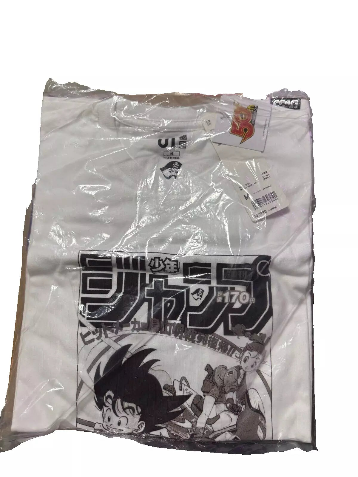 UNIQLO DRAGON BALL T-shirt M Size JUMP 50th Anniversary Akira Toriyama JAPAN