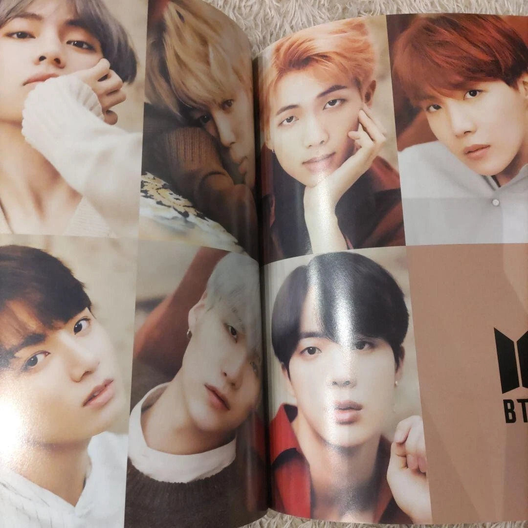 BTS Photobook K-pop Idols RM Suga Taehyung Jin Jimin J Hope Jungkook From JAPAN