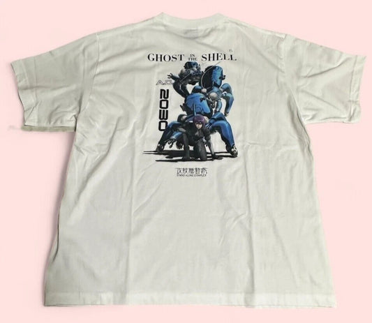GHOST IN THE SHELL GU T-shirt Stand Alone Complex Water Scorpion Motoko XL JAPAN