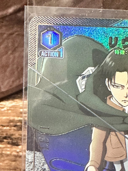 UNION ARENA TCG Attack on Titan -LEVI- U UA23BT/AOT-1-008 Holo From JAPAN