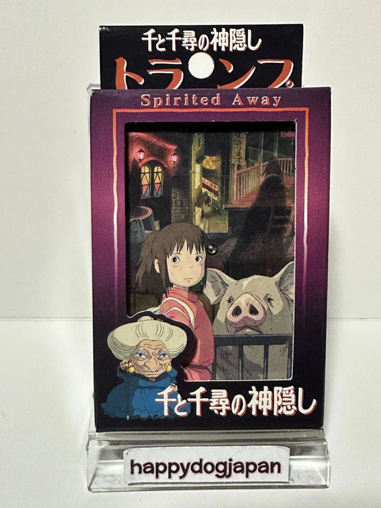 Studio Ghibli Spirited Away playing cards Chihiro Yubaba no-face NEW From JAPAN