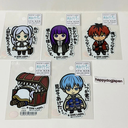 Frieren: Beyond Journey'S End Himmel Mimic Stark Fern B-Side 5 Sticker JAPAN