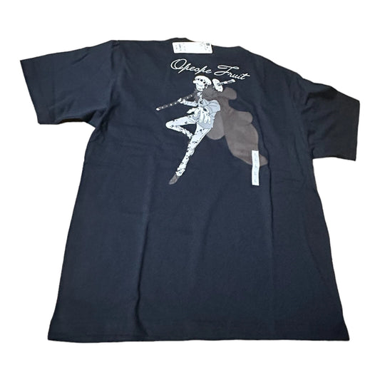 ONE PIECE x GU TV 25th Anniversary TRAFALGAR-LAW T-shirt Navy L Size From Japan