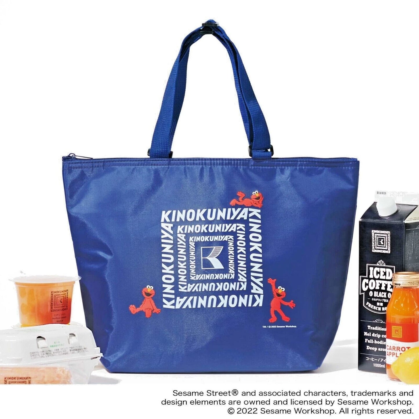 That nice person June 2022 Elmo "Cold and warm zip-up shoulder bag included JP