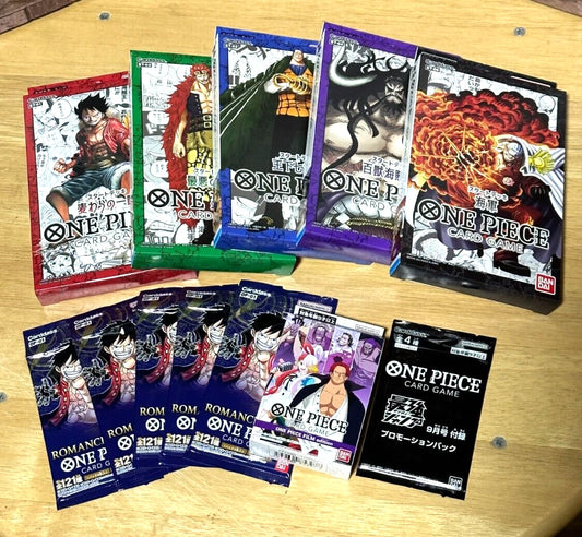 ONE PIECE CARD Start Deck ST-01 02 03 04 05 06 + Romance 5p & Promo SET JPN NEW
