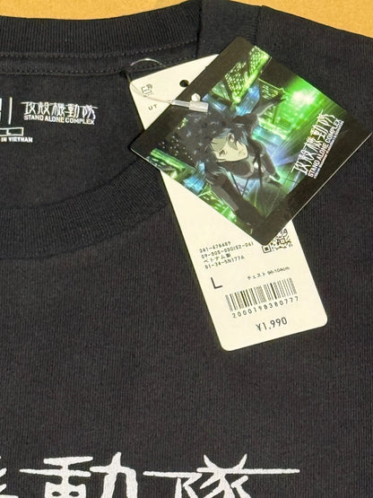 Ghost in the Shell Uniqlo 2025 T-shirt Water Scorpion Relaxed-fit Size L JAPAN