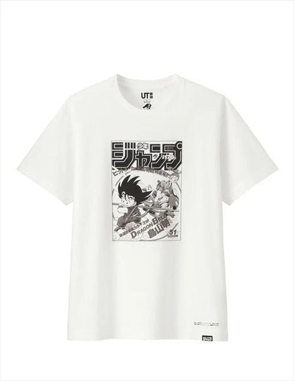 UNIQLO x DRAGON BALL T-shirt M JUMP 50th Anniversary Akira Toriyama JAPAN