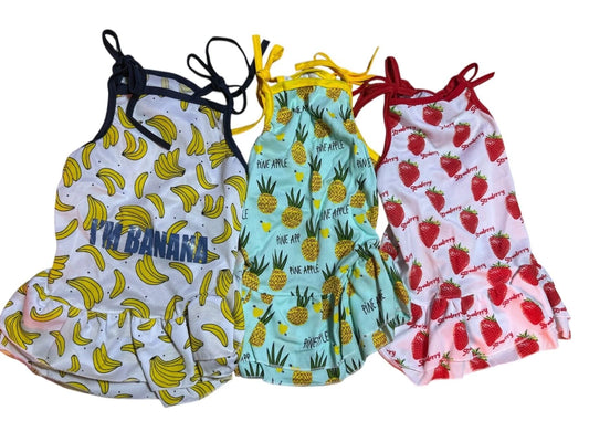 Cute Pet small dog clothes size XXL lot of 3 pieces Summer Dress 6-8kg JAPAN