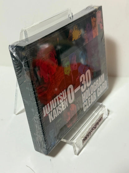 JUJUTSU KAISEN 0-30 Hologram Clear Card Weekly Jump LIMITED From JAPAN Sealed