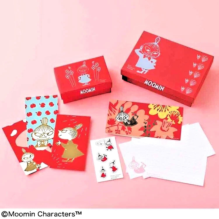 InRed January 2023 special edition appendix MOOMIN Little My x InRed 7-piece set