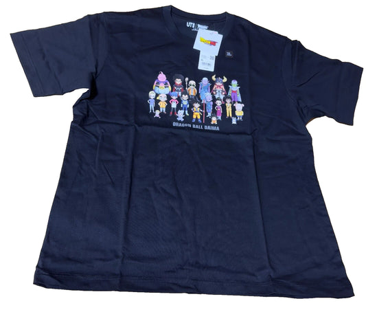 DRAGON BALL DAIMA Uniqlo UT graphic 2025 T-shirt regular Black XL size JAPAN