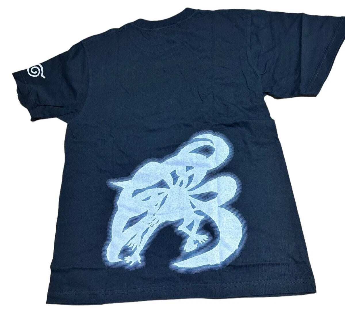 COSPA NARUTO Nine Tail Fox Seal Formulation 八卦の封印式 T-Shirt M Size Black JAPAN