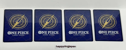 ONE PIECE Card Game Monkey D Luffy P-036 P Saikyo Jump Promo 4SET From JAPAN
