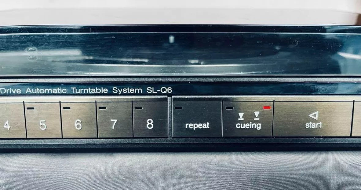 Technics SL-Q6 Direct Drive Automatic Turntable System Made in JAPAN Works