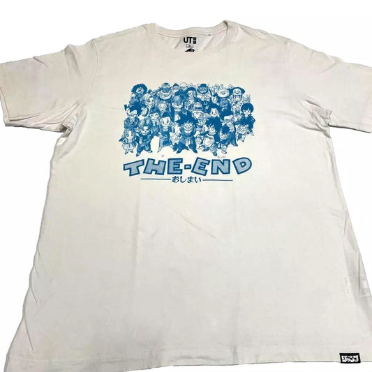 UNIQLO The END DRAGON BALL T-shirt XL JUMP 50th Anniversary Akira Toriyama JAPAN
