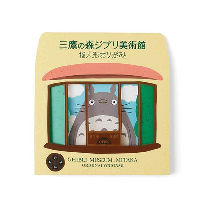 Ghibli Museum Limited Original Finger Puppet Origami Set Totoro Tamagohime JAPAN