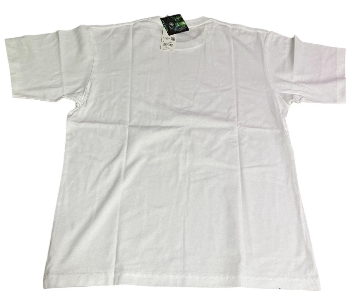 Ghost in the Shell Uniqlo 2025 T-shirt Motoko Relaxed-fit Size L White JAPAN