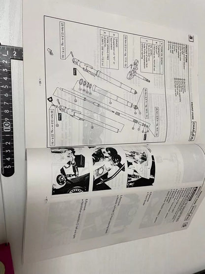 YAMAHA FZR1000 (F) '94 Service Manual 3GM-AE3 English Version from Japan