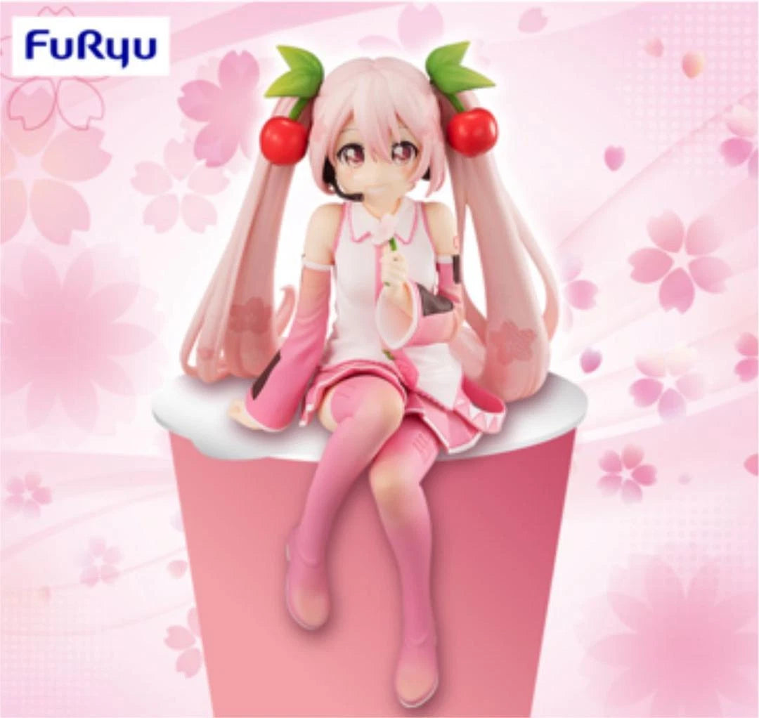 HATSUNE MIKU Noodle Stopper Figure Sakura Miku Hot 2022-2 NEW From JAPAN