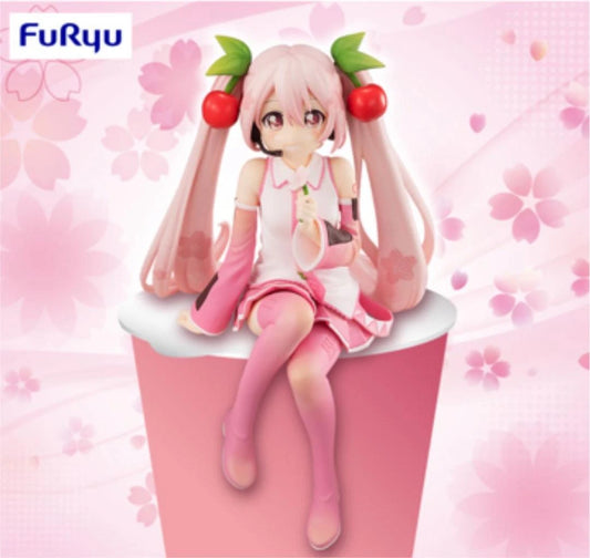 HATSUNE MIKU Noodle Stopper Figure Sakura Miku Hot 2022-2 NEW From JAPAN