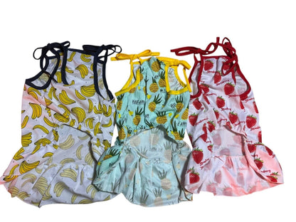 Cute Pet small dog clothes size XXL lot of 3 pieces Summer Dress 6-8kg JAPAN